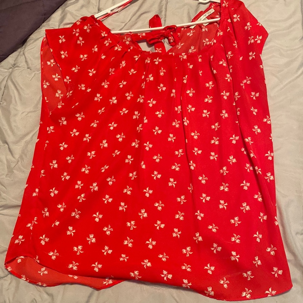 Pink Lauren Conrad Blouse. XL